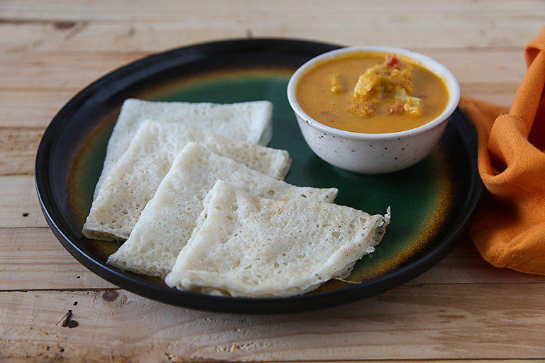 Barnyard Millet Neer Dosa Glutenfree Millet Crepes