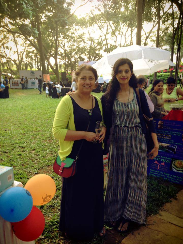 Anushruti with Karen Anand