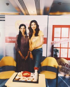 Anushruti with Shilpa Shetty